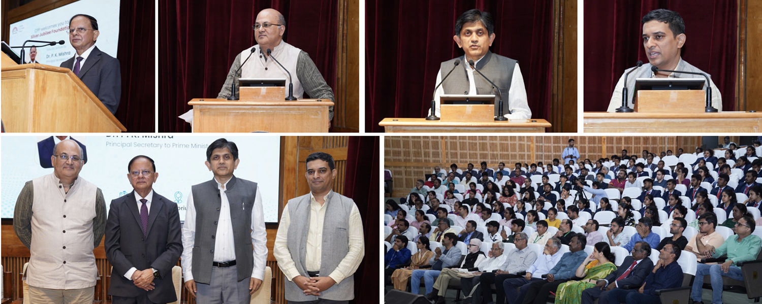 Dr. P. K. Mishra, Principal Secretary to the Prime Minister of India, delivered the Centre for Public Policy’s Silver Jubilee Foundation Day Lecture, on 09th July 2025.